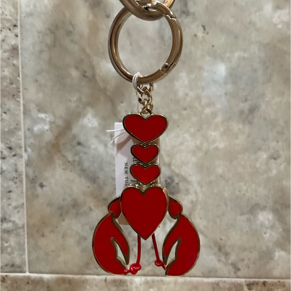 小物 Kate Spade Lobster Bag Charm Kate Spade New York Love Lobster Keychain Fob Bag Charm Red